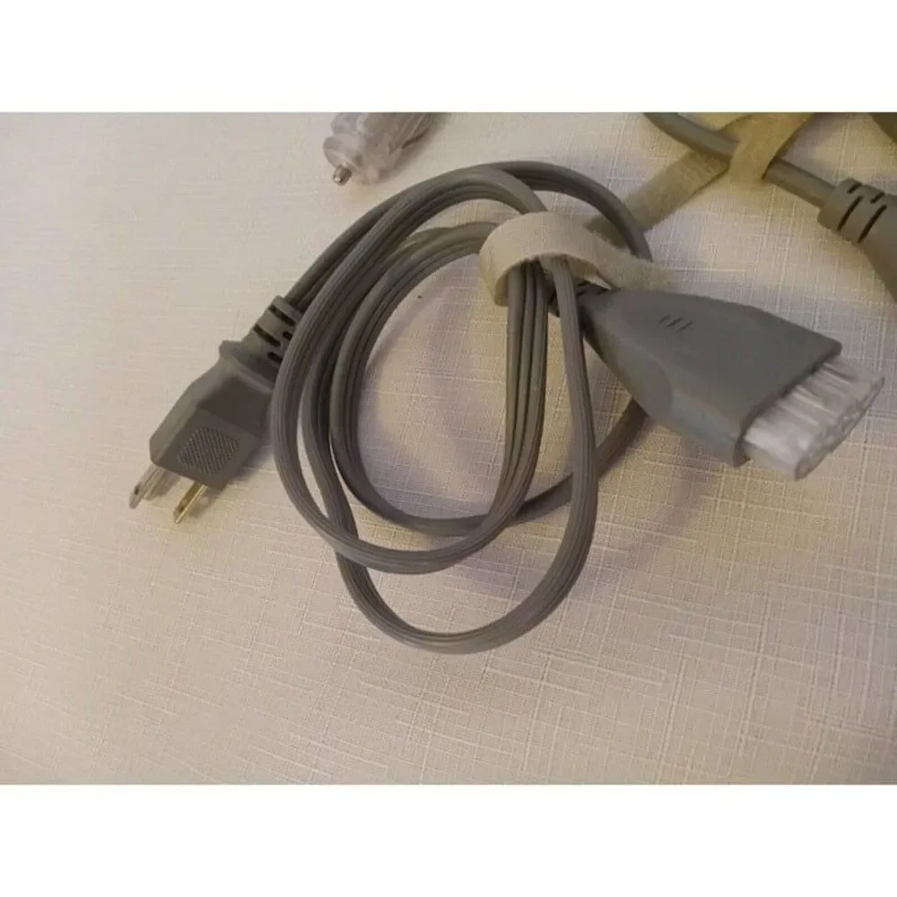(2)Dell Laptop Linetek 25a 125v 3ft Power Cord D7072 3170111 Cable + CAR CHARGER